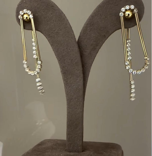 18K GOLD EARRINGS