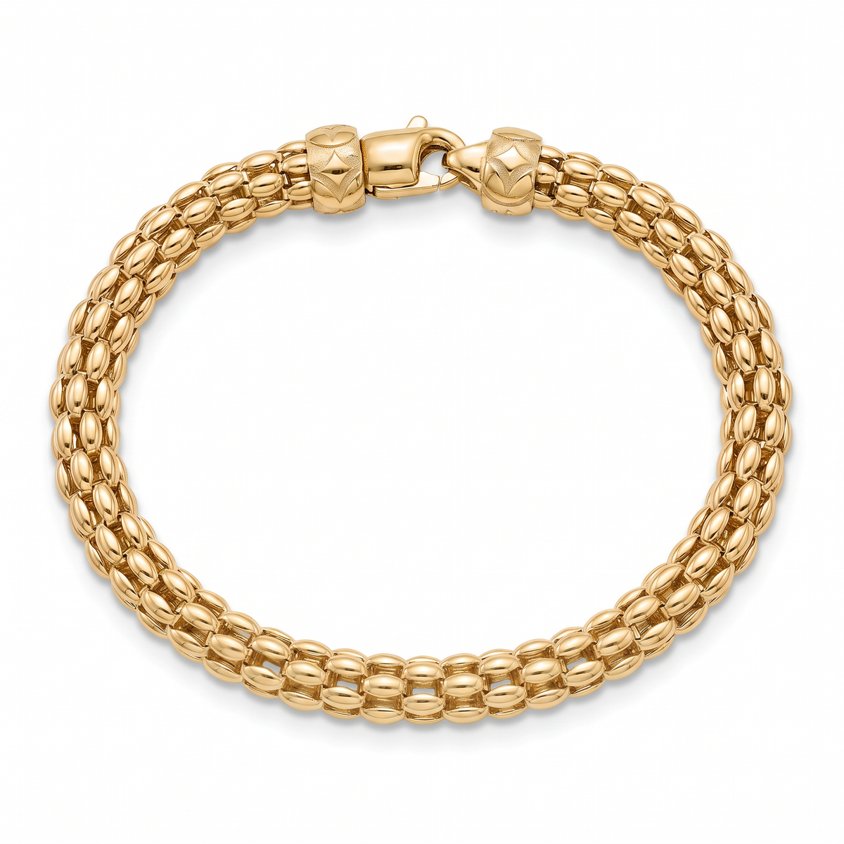 18K Yellow Gold Chain Bracelet