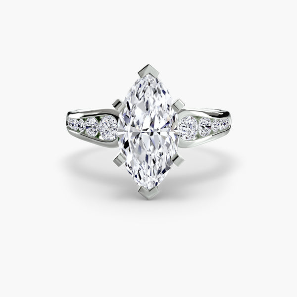 Solitaire with Pavé 2