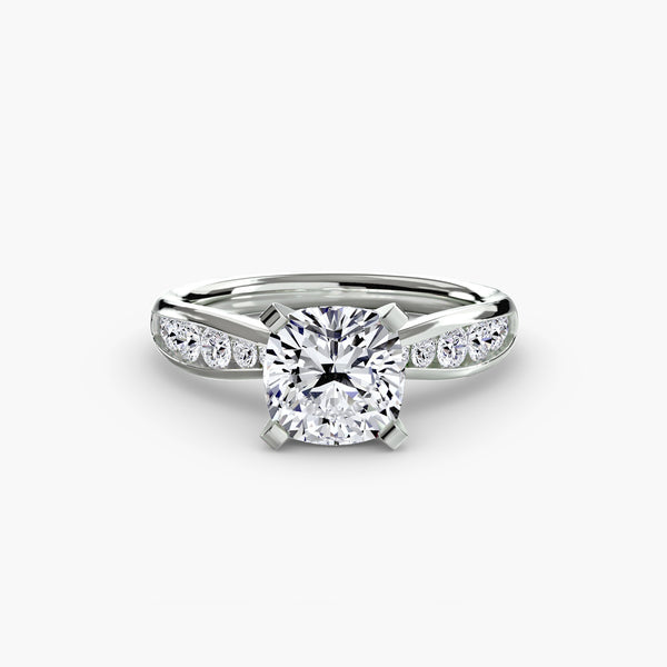 Solitaire with Pavé 3