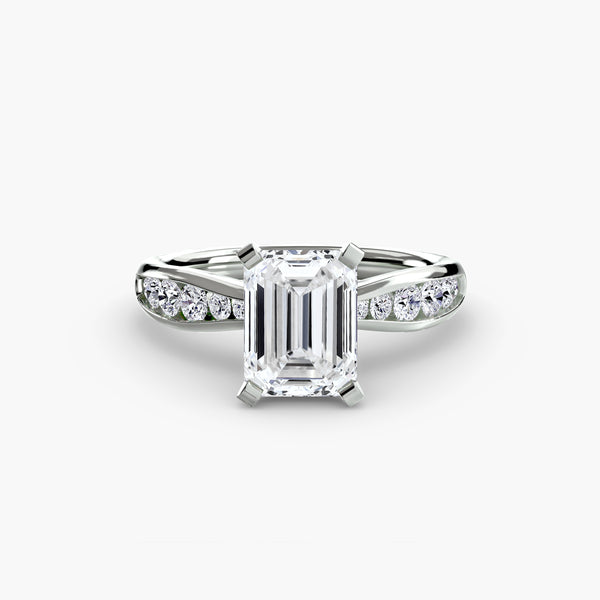 Solitaire with Pavé 3