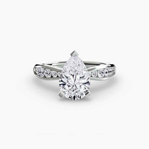 Solitaire with Pavé 3