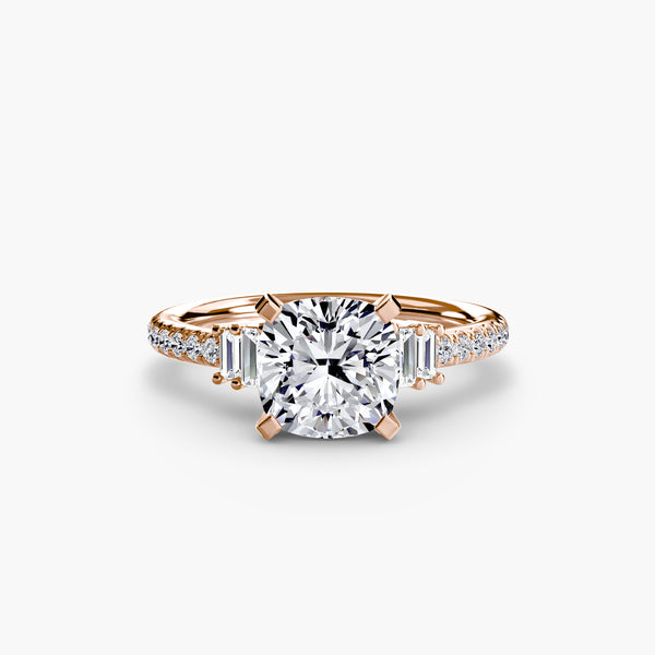Solitaire with Pavé 4