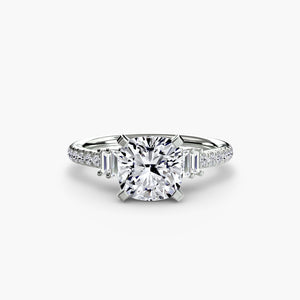 Solitaire with Pavé 4