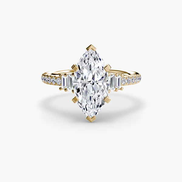 Solitaire with Pavé 4