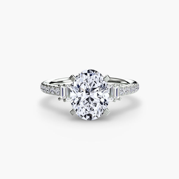 Solitaire with Pavé 4