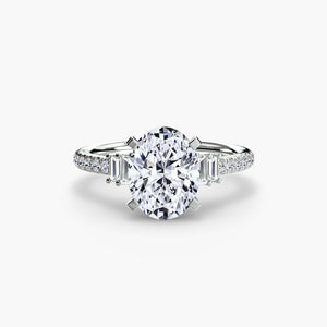 Solitaire with Pavé 4