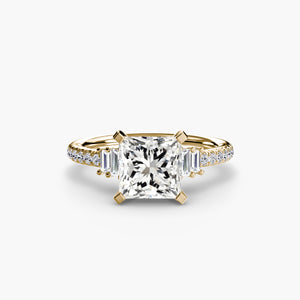 Solitaire with Pavé 4
