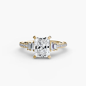Solitaire with Pavé 4