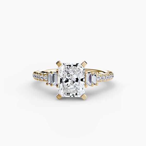 Solitaire with Pavé 4