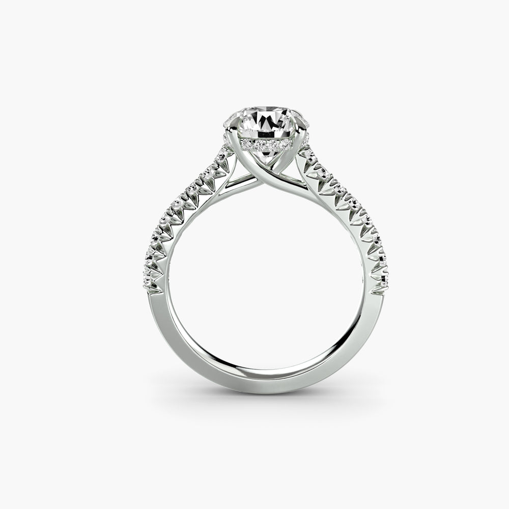 Solitaire with Pavé 5