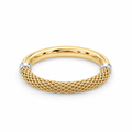 18K Two Tone Gold Ring