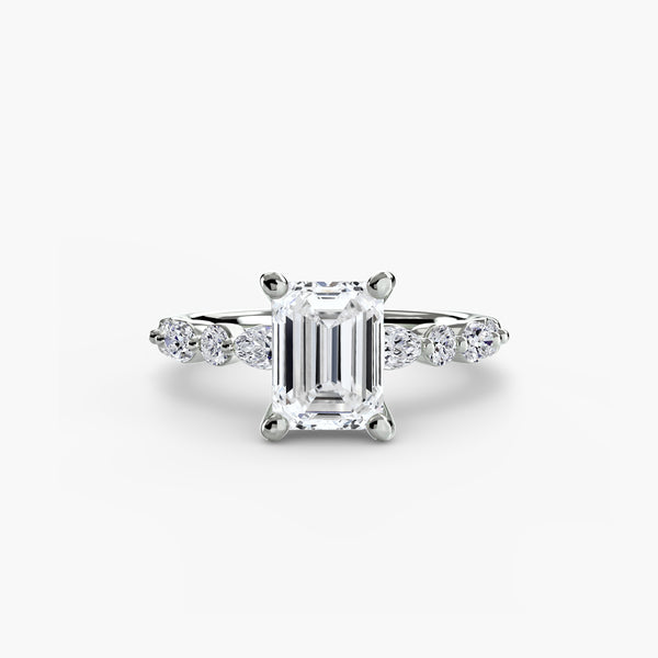 Solitaire with Eternity Pavé 2