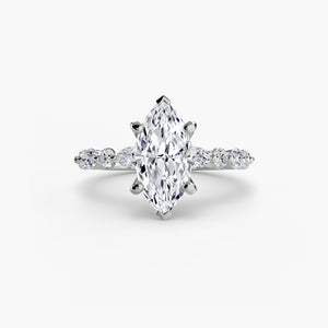 Solitaire with Eternity Pavé 2