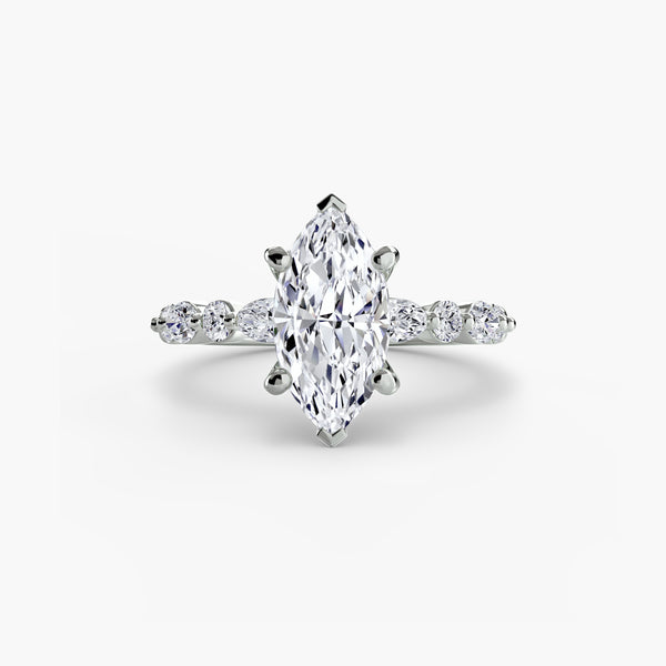 Solitaire with Eternity Pavé 2