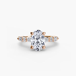 Solitaire with Eternity Pavé 2