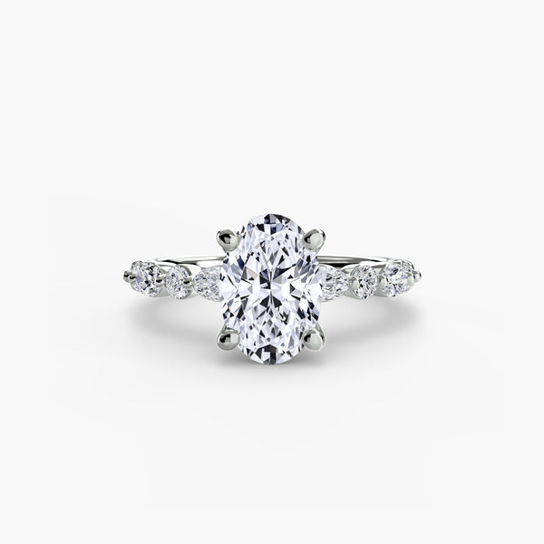 Solitaire with Eternity Pavé 2