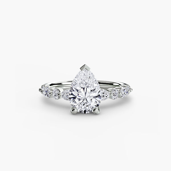 Solitaire with Eternity Pavé 2