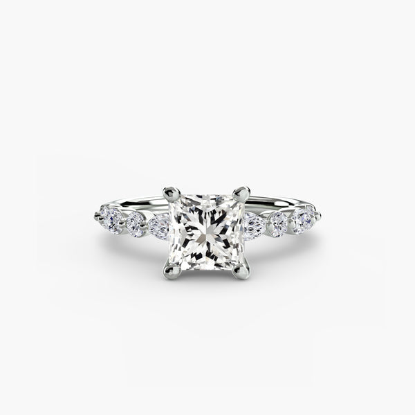 Solitaire with Eternity Pavé 2