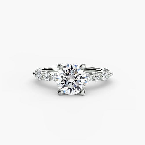 Solitaire with Eternity Pavé 2