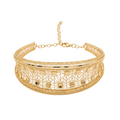 18K Yellow Gold Bangle Bracelet