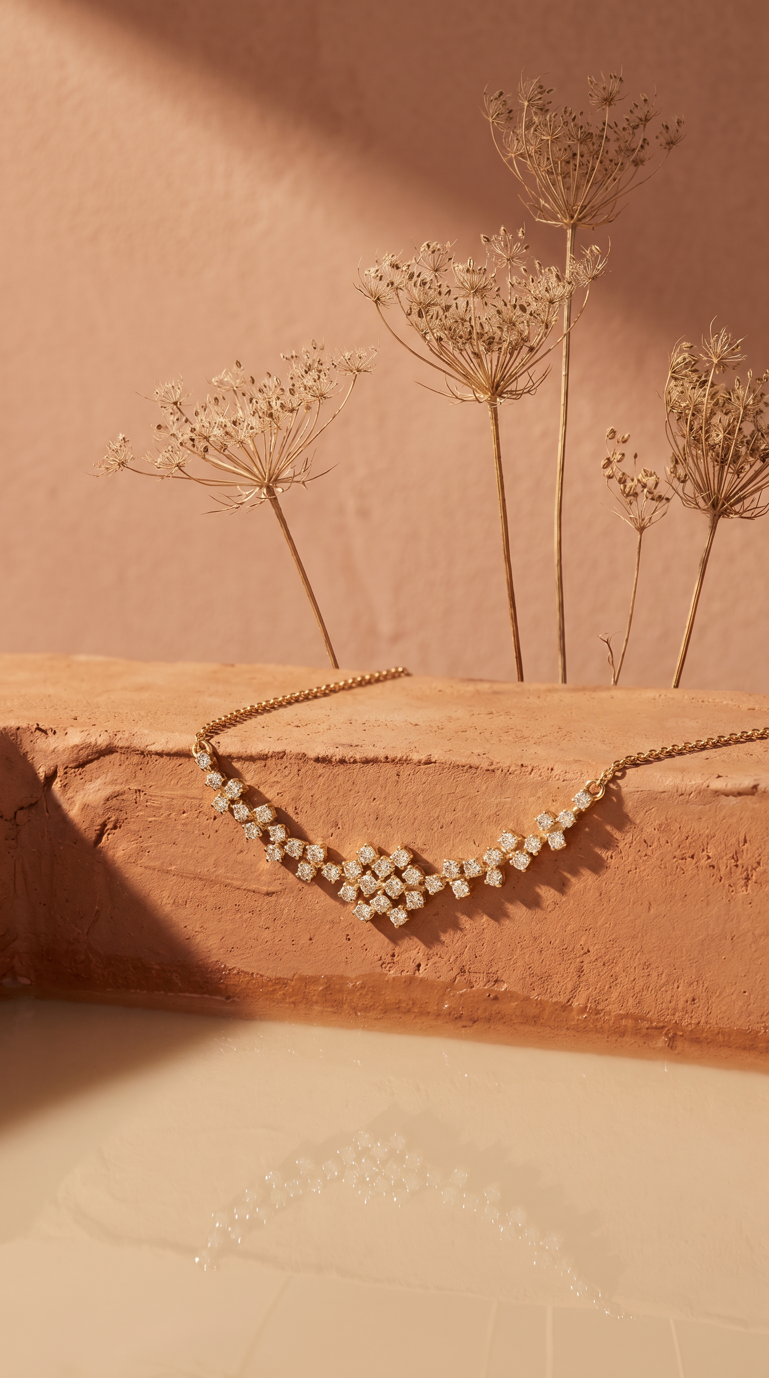 Diamond Yellow Gold Necklace