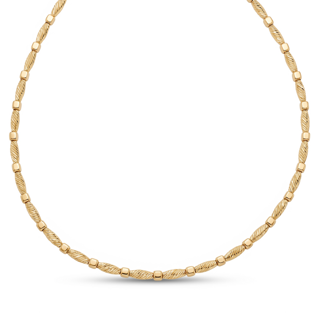 18K Yellow Gold Necklace