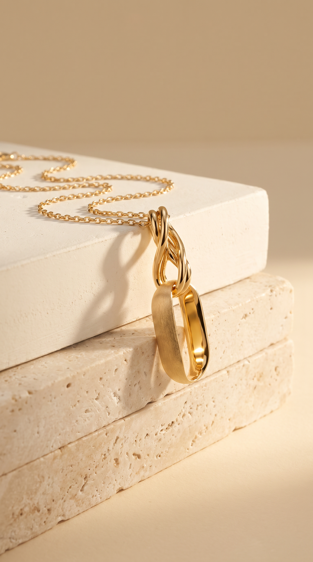 18K Yellow Gold Chain Necklace