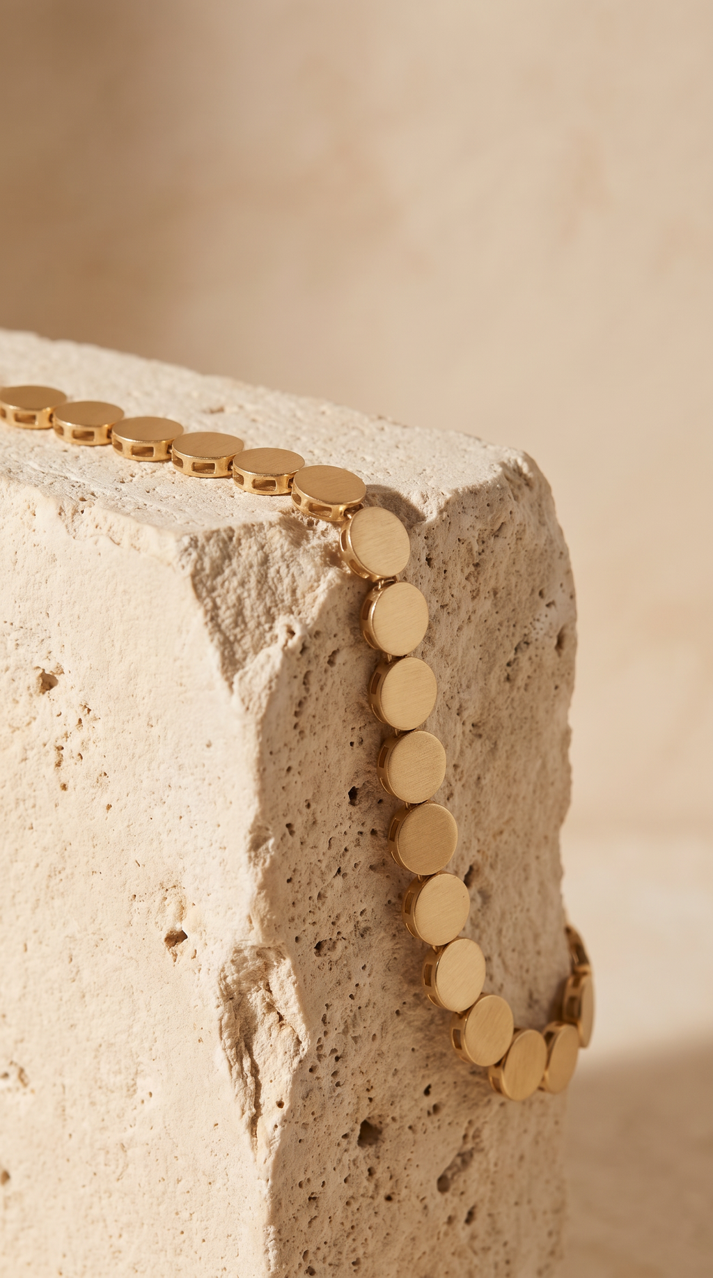 18K Yellow Gold Reversible Chain Bracelet