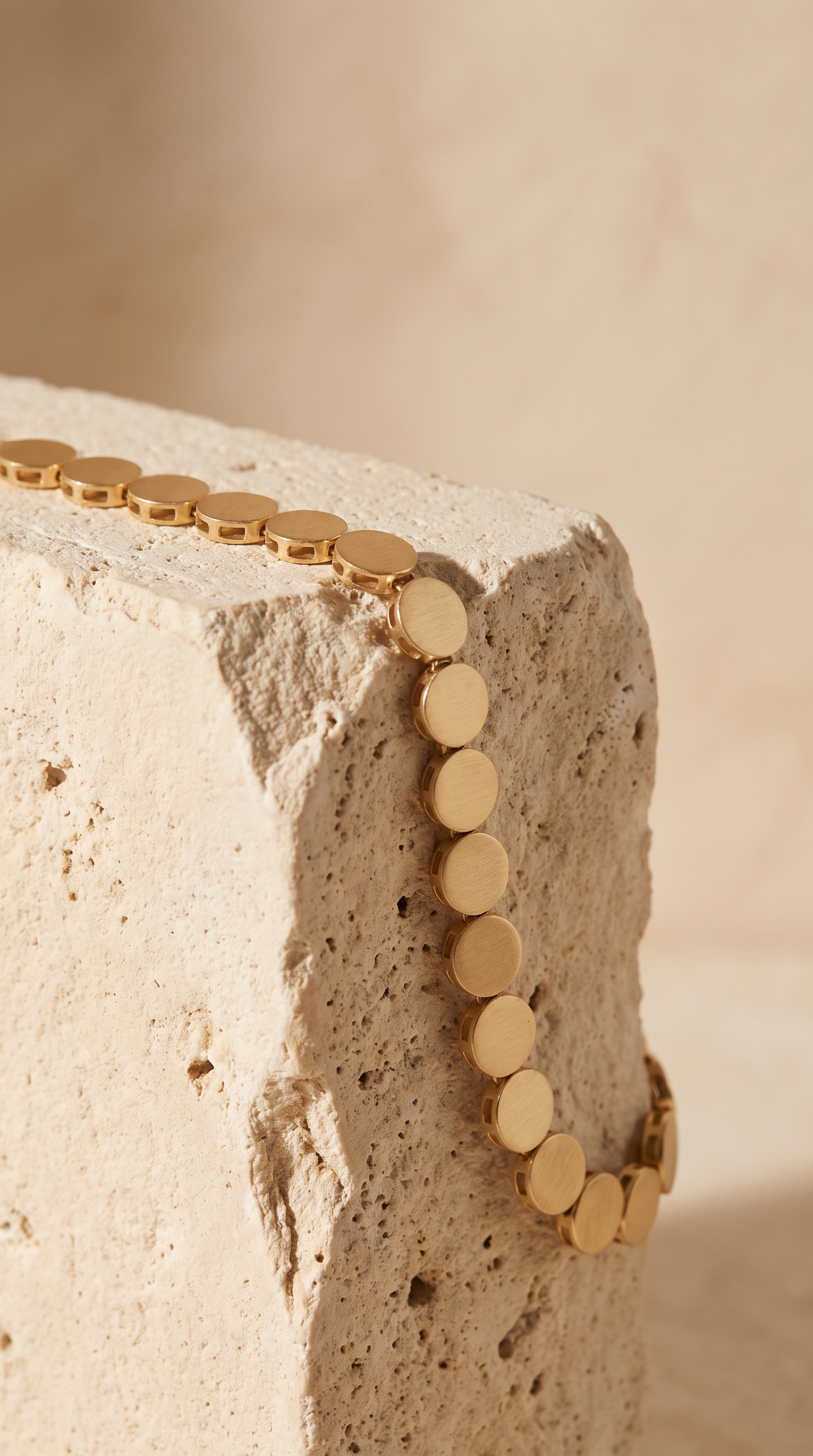 18K Yellow Gold Reversible Chain Bracelet