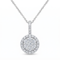 Diamond White Gold Necklace