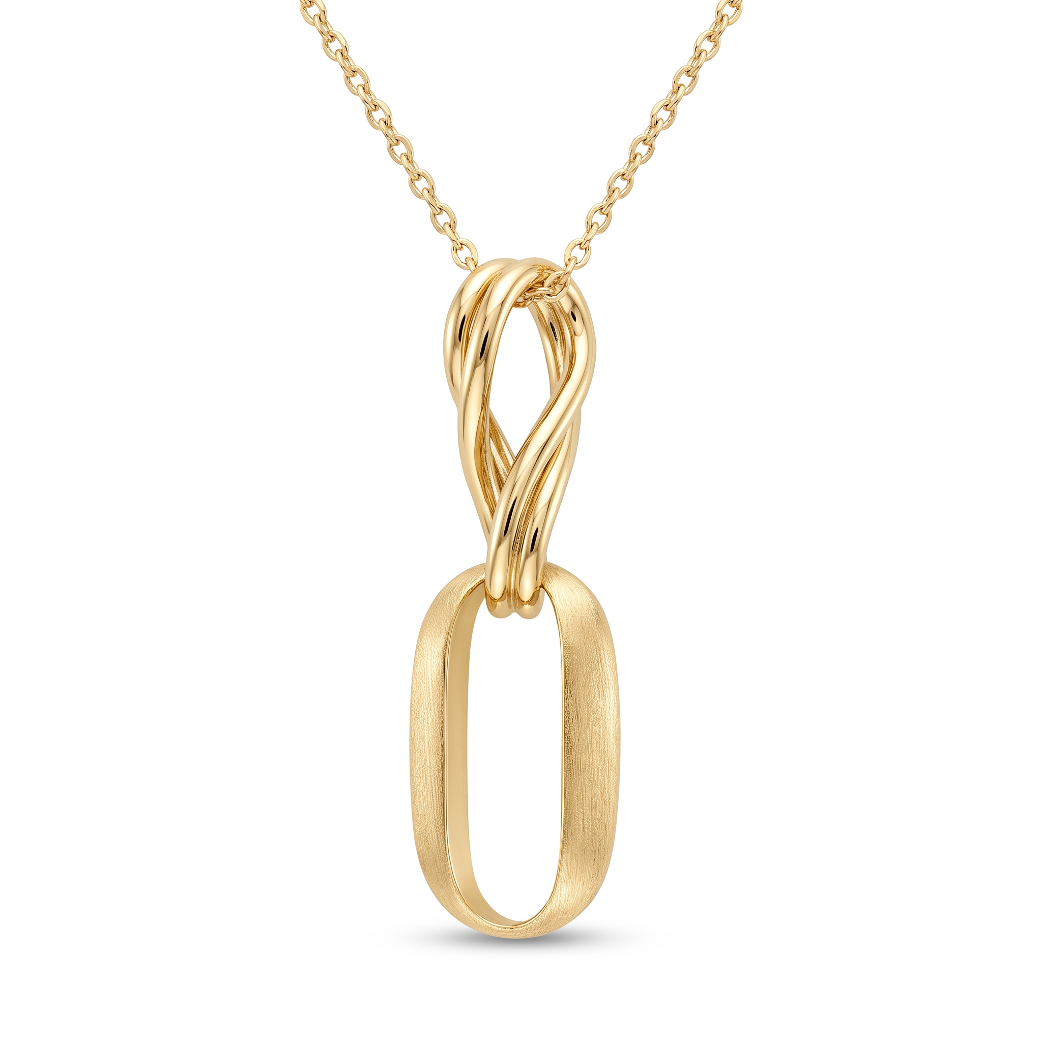 18K Yellow Gold Chain Necklace