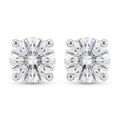 Lab Diamond White Gold 5 ctw Stud Earrings