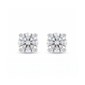 Lab Diamond White Gold Martini Setting 0.59 ctw Stud Earrings