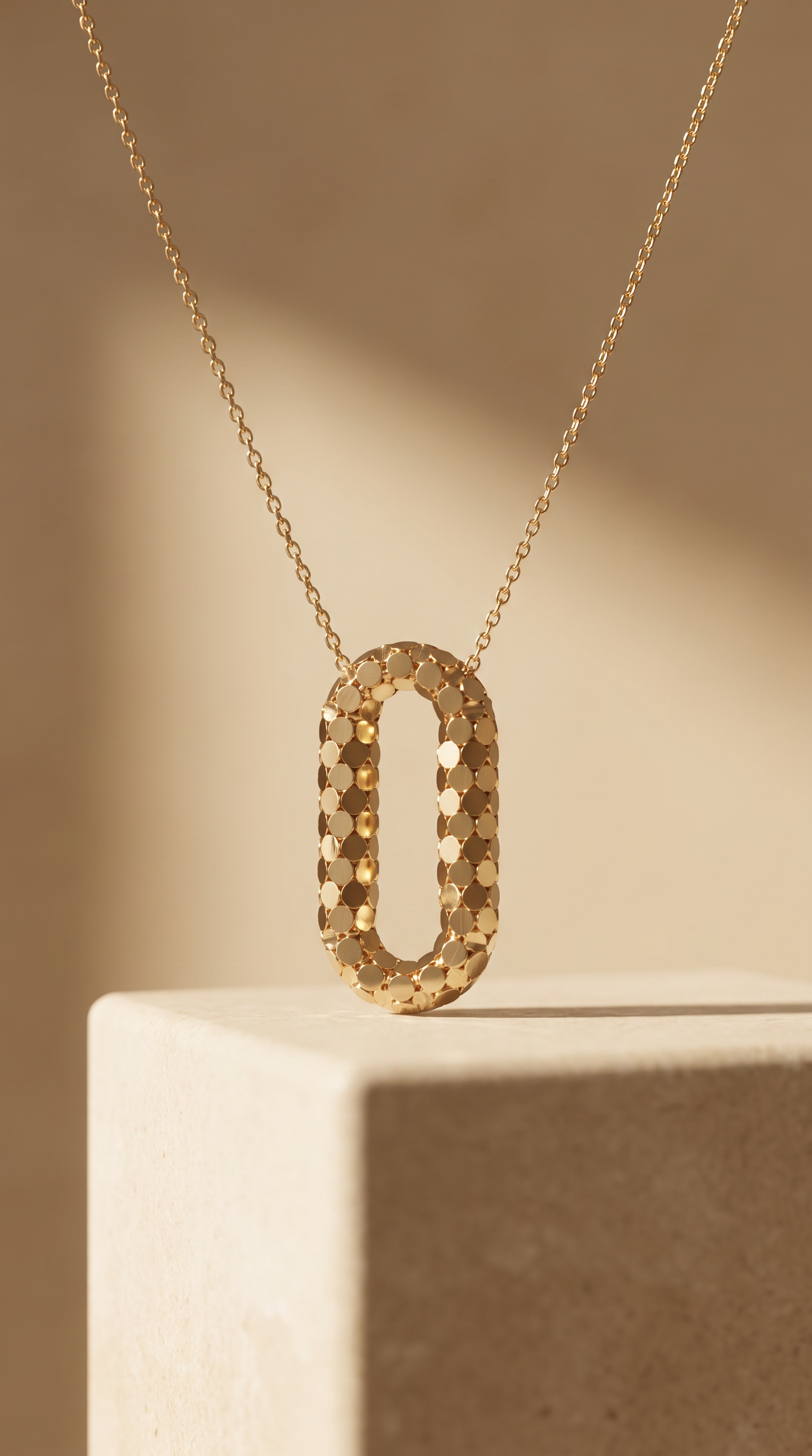 18K Yellow Gold Chain Necklace