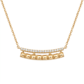Diamond Yellow Gold Necklace