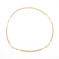 18K Yellow Gold Rosary Necklace