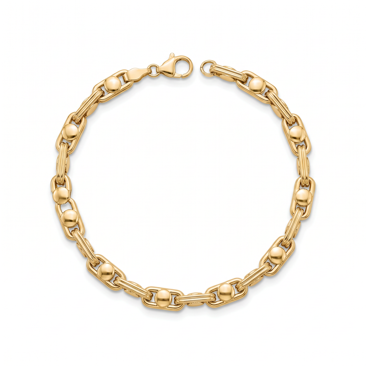 18K Yellow Gold Men's Bracelet