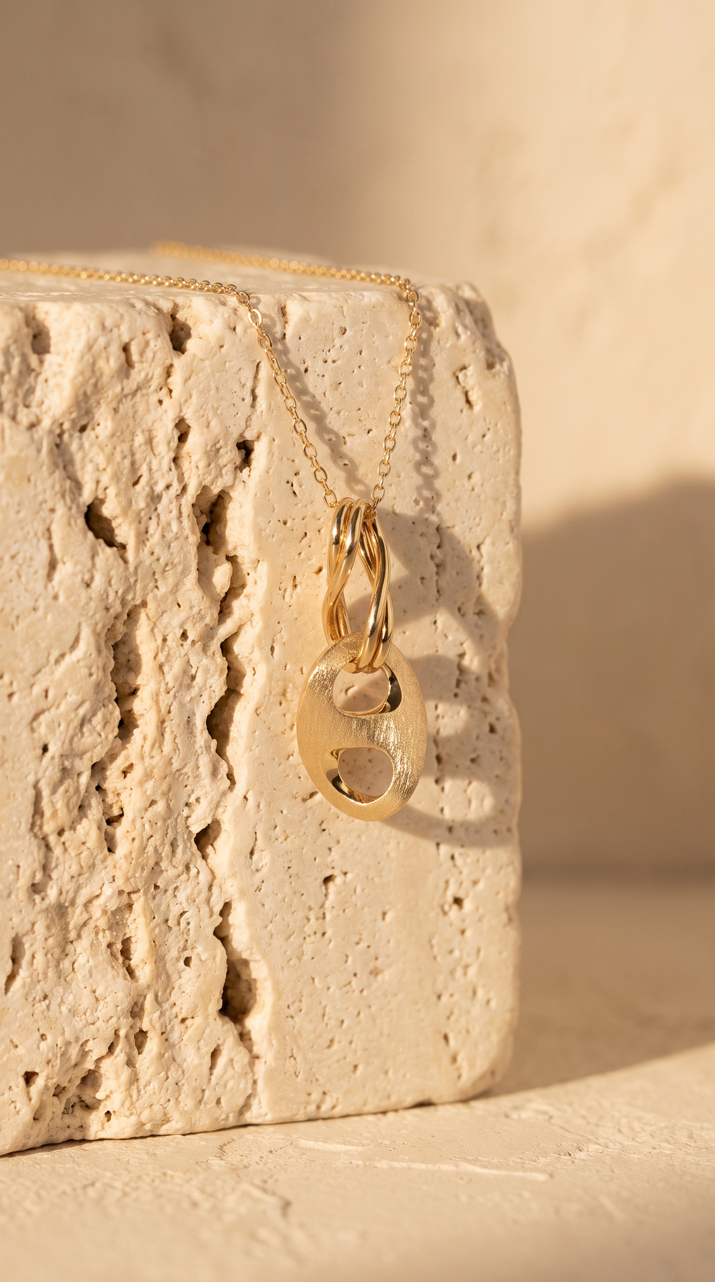 18K Yellow Gold Chain Necklace