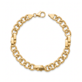 18K Yellow Gold Chain Bracelet