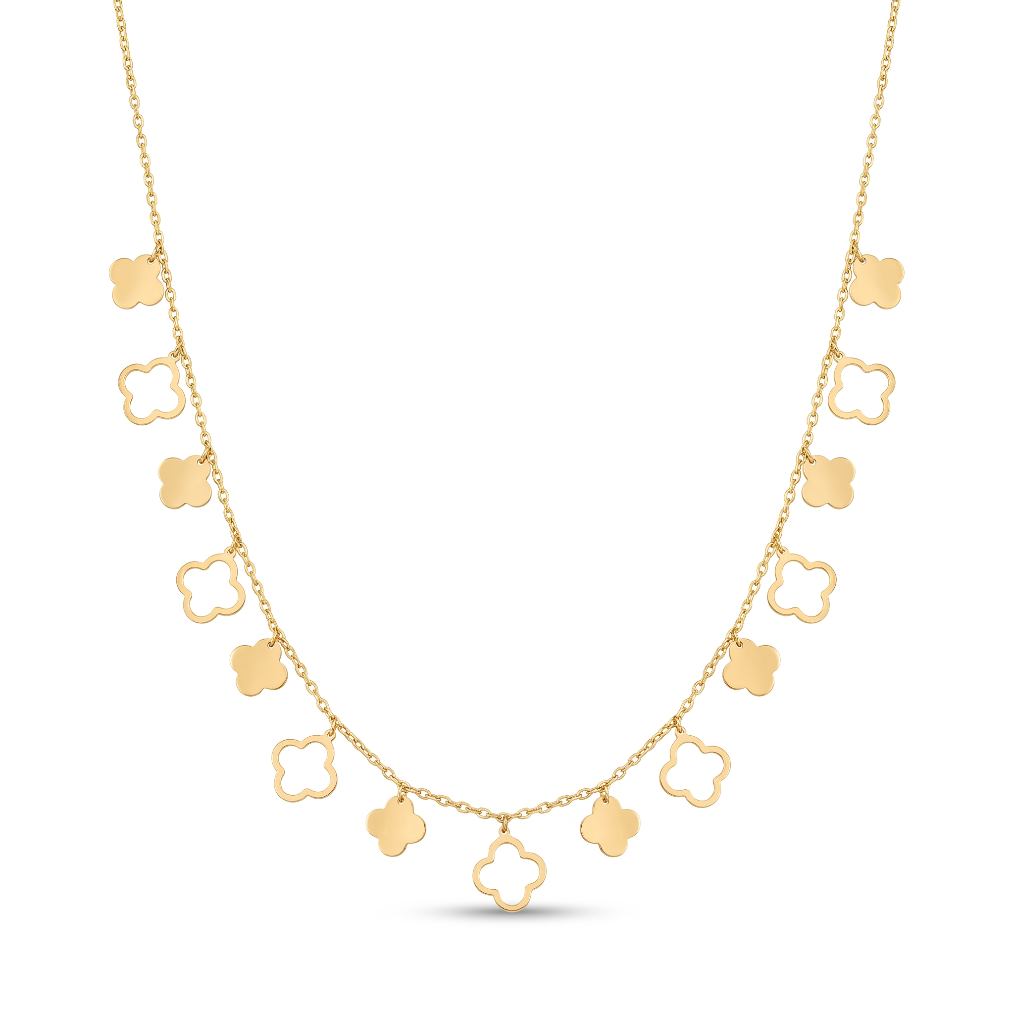 18K Yellow Gold Chain Necklace