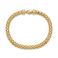 18K Yellow Gold Chain Bracelet