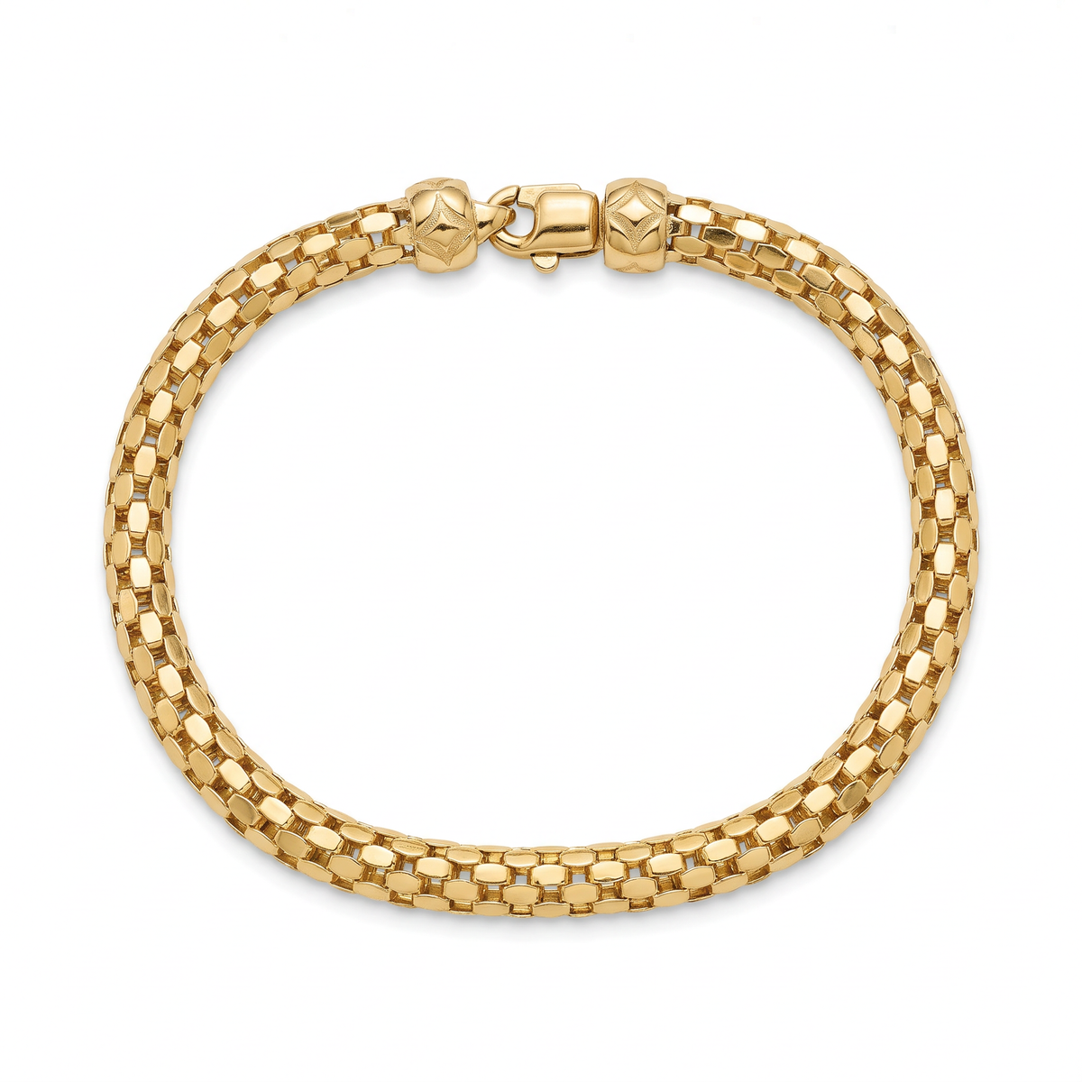 18K Yellow Gold Chain Bracelet
