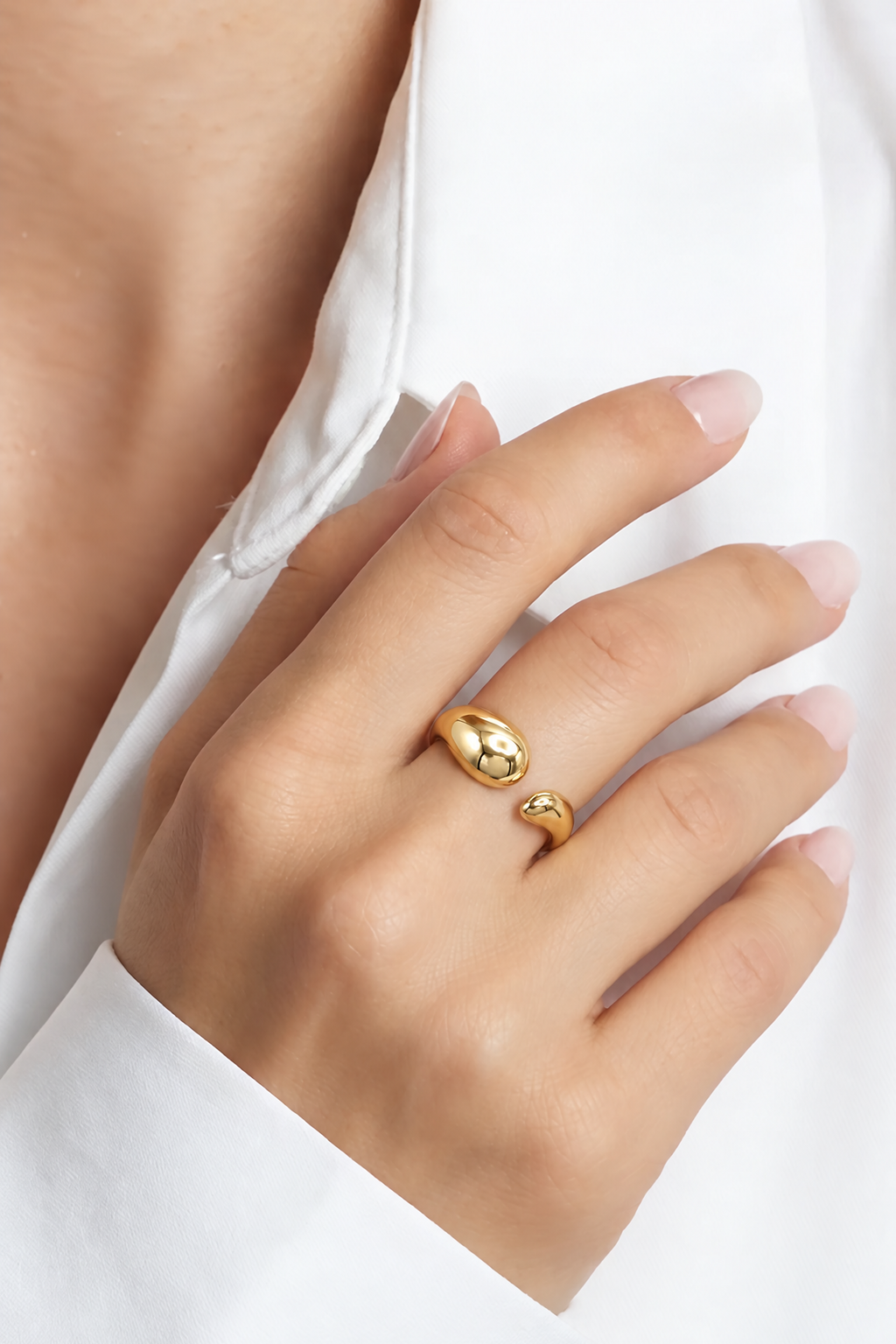 18K Yellow Gold Ring