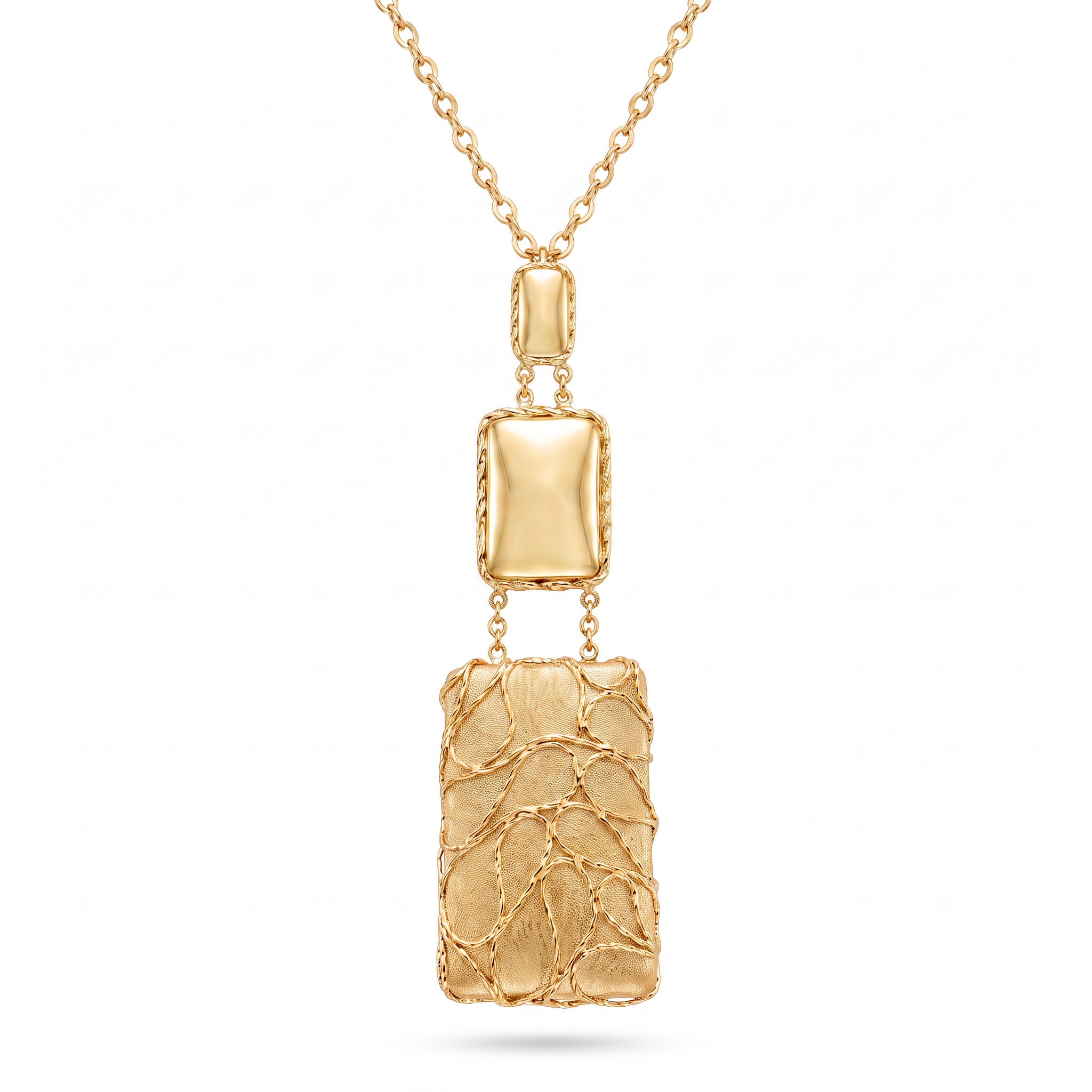 18K Yellow Gold Chain Necklace