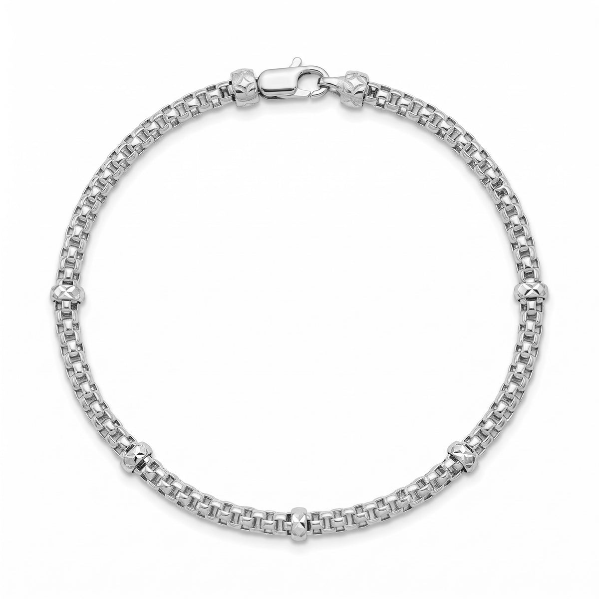 18K Gold Chain Bracelet