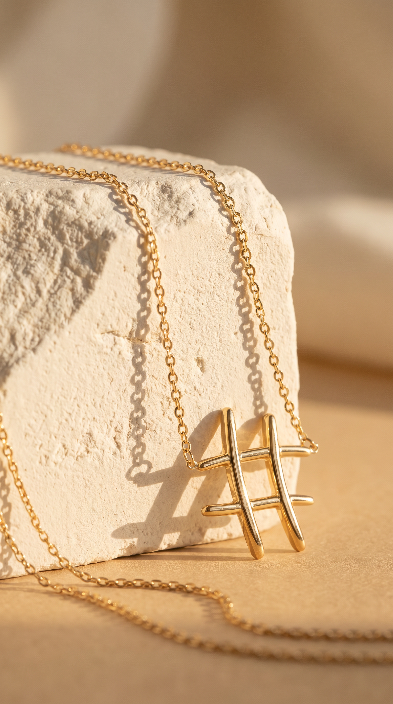 18K Yellow Gold Chain Necklace