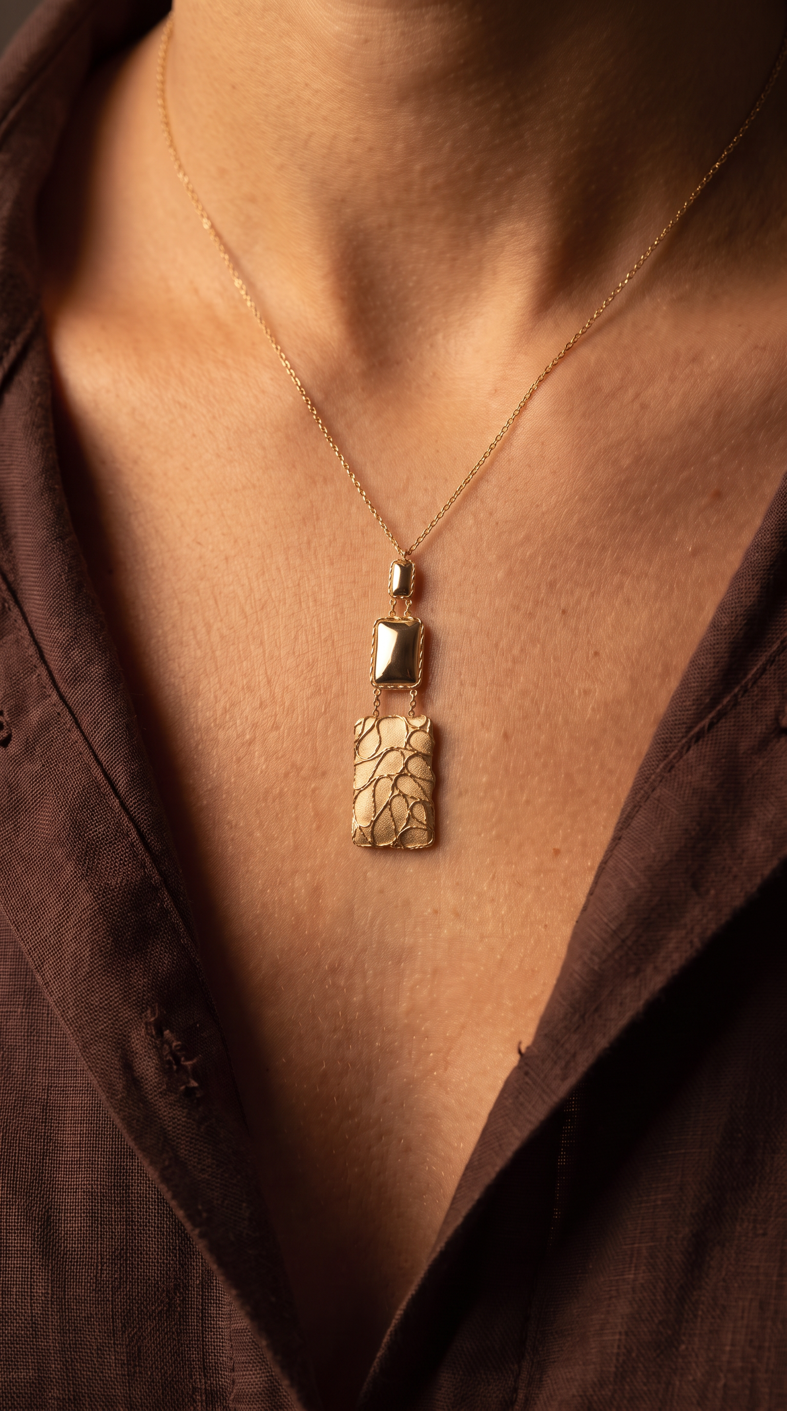 18K Yellow Gold Chain Necklace