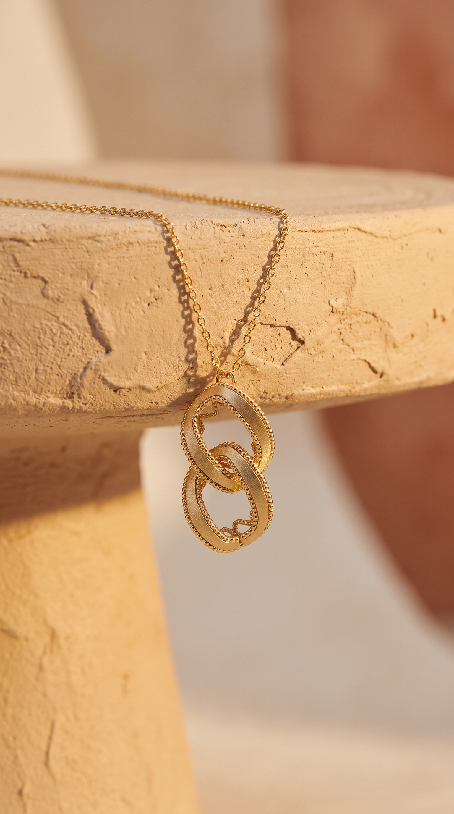 18K Yellow Gold Link Chain Necklace