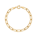 18K Yellow Gold Chain Bracelet